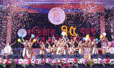 বর্ণাঢ্য আয়োজনে নটরডেম কলেজের ৭৫তম প্রতিষ্ঠা বার্ষিকী উদযাপিত