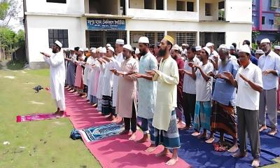 মধুপুরে ইসতিসকার নামাজ ও বিশেষ মোনাজাত অনুষ্ঠিত