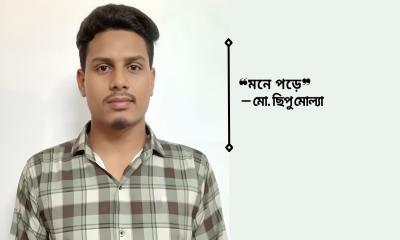 ছিপু মোল্যা’র কবিতা ‘মনে পড়ে’