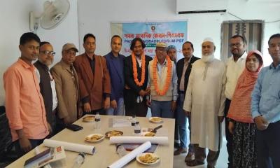 পাবনা সাংবাদিক ফোরামের নির্বাচনে সভাপতি হাসান, সম্পাদক খালেদ