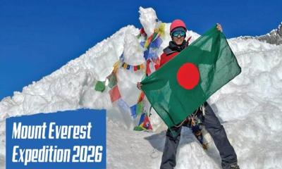 এভারেস্ট অভিযানে যাচ্ছেন পর্বতারোহী কাজী বিপ্লব