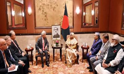 উন্নত বাংলাদেশ গড়তে এআইআইবির সহায়তা চান প্রধানমন্ত্রী