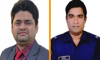 সহকারী কমিশনার সাইফুল ইসলাম ও অতিরিক্ত পুলিশ সুপার অনির্বাণ গ্রেপ্তার