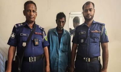 রাজবাড়ীতে এক কেজি গাঁজাসহ আটক ১