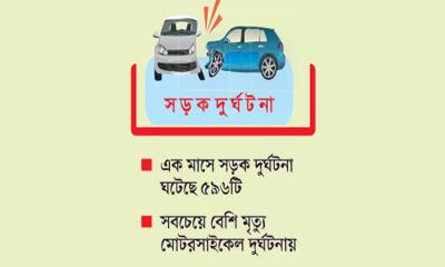 ফেব্রুয়ারিতে সড়কে ঝরল ৫৭৮ প্রাণ
