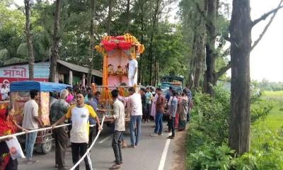 চট্টগ্রামে রথযাত্রায় বিদ্যুৎস্পৃষ্টে আহত ৮