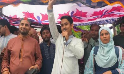 নতুন বাংলাদেশ গড়তে সবার ঐক্য চাইলেন সারজিস আলম