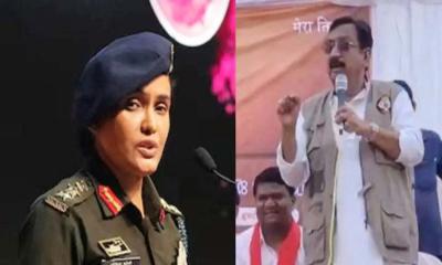 কর্নেল সোফিয়াকে কটাক্ষ করে বিপাকে বিজেপি মন্ত্রী বিজয় শাহ