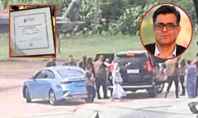 শেখ হাসিনা পালানোর ব্রেকিং নিউজ দিয়ে অ্যাওয়ার্ড পেলেন শফিকুল আলম