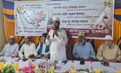 শ্যামনগরে সাংবাদিকদের সম্মানে জামায়াতের ইফতার মাহফিল
