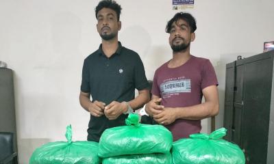 সিদ্ধিরগঞ্জে দুই মাদক কারবারি আটক