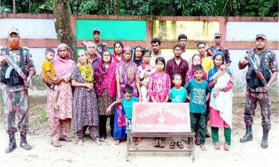 সিলেট সীমান্তে দিয়ে ২১ জনকে পাঠাল বিএসএফ