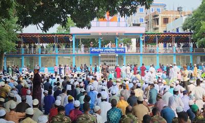 শোলাকিয়ায় ঈদুল আজহার ১৯৮তম জামাত অনুষ্ঠিত