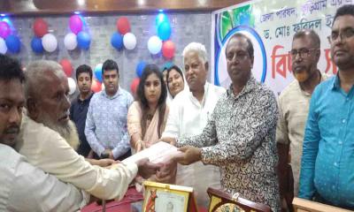 কুড়িগ্রাম জেলা পরিষদের প্রধান নির্বাহী কর্মকর্তার বিদায় সংবর্ধনা