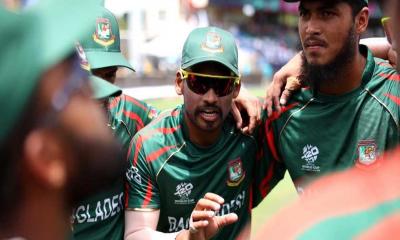 নেদারল্যান্ডসকে হারিয়ে সুপার এইটে এক পা রাখলো বাংলাদেশ