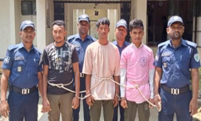 তাহিরপুরে ইভটিজিংয়ের অভিযোগে গ্রেপ্তার ৩