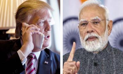 পাকিস্তান সেনাপ্রধানের সঙ্গে সাক্ষাতের আগে ট্রাম্প-মোদির গুরুত্বপূর্ণ ফোনালাপ