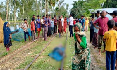 উলিপুরে ট্রেনে কাটা পড়ে মানসিক ভারসাম্যহীন ব্যক্তির মৃত্যু