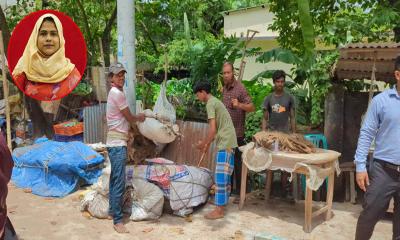 অবৈধ স্থাপনা উচ্ছেদ ও অতিরিক্ত ভাড়া আদায়ের বিরুদ্ধে যৌথ অভিযান