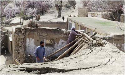 আফগানিস্তানে শক্তিশালী ভূমিকম্প: নিহত ১৫