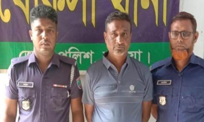 খোকসায় বিশেষ অভিযানে বিস্ফোরক মামলার আসামি গ্রেপ্তার