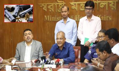 লুট হওয়া অস্ত্র উদ্ধারে মিলবে পুরস্কার, এলএমজি ৫ লাখ, শটগানে ৫০ হাজার