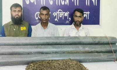 পাবনায়  ১৮ কেজি গাঁজাসহ আটক ২