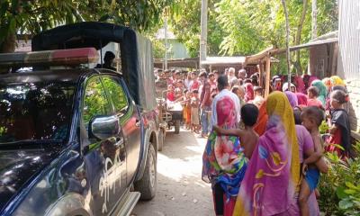 সালথায় স্ত্রীকে পিটিয়ে হত্যায় স্বামী আটক