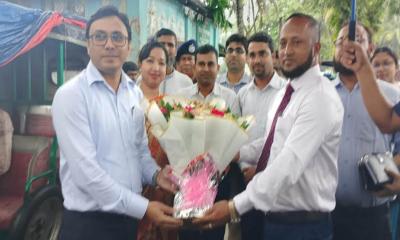 বারহাট্টায় নবাগত জেলা প্রশাসকের সাথে মতবিনিময় সভা