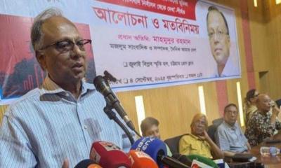 ফ্যাসিবাদ-ভারতীয় সাম্রাজ্যবাদের বিরুদ্ধে ঐক্যের আহ্বান মাহমুদুর রহমানের