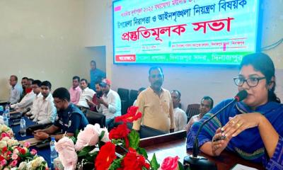 দিনাজপুরে দুর্গাপূজা উপলক্ষে প্রস্তুতিমূলক সভা