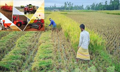 শ্রমিক কমলেও বাড়েনি কৃষিযন্ত্র বিক্রি