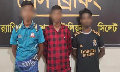 হবিগঞ্জে র‍্যাবের অভিযানে ৩০ কেজি গাঁজাসহ তিন মাদক ব্যবসায়ী গ্রেপ্তার