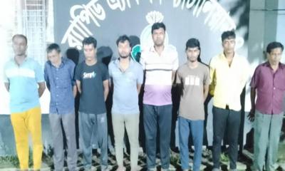 মানিকগঞ্জে হত্যা ও ডাকাতি মামলায় ৮ জন গ্রেপ্তার