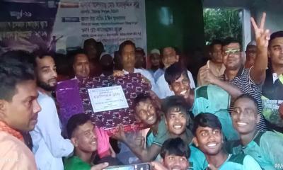 মির্জাগঞ্জে আরাফাত রহমান কোকো স্মৃতি ফুটবল টুর্নামেন্টের ফাইনাল অনুষ্ঠিত