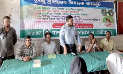 পলাশবাড়ীতে বিভিন্ন শিক্ষাপ্রতিষ্ঠানে ডেঙ্গু প্রতিরোধ বিষয়ক সচেতনতামূলক সভা