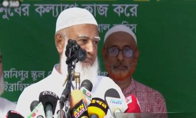 দেড় মাস পর জনসম্মুখে জামায়াত আমির, কৃতজ্ঞতা জানালেন সৃষ্টিকর্তাকে