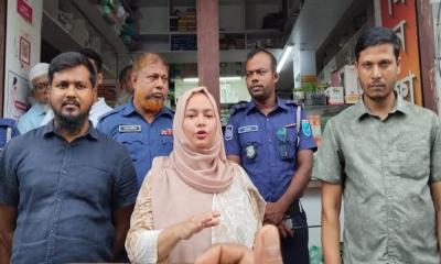 শিবচরে অবৈধ স্থাপনা উচ্ছেদ, বিভিন্ন দোকানে জরিমানা