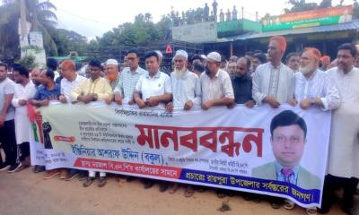 রায়পুরার এক ইঞ্চি মাটিও কাউকে নিতে দেওয়া হবে না