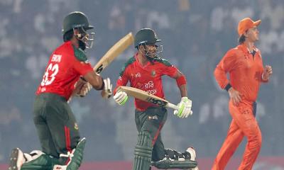 ৮ উইকেটের বড় ব্যবধানে জিতল বাংলাদেশ