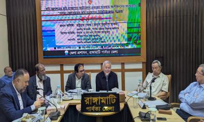 পার্বত্য চট্টগ্রামের ভূমি সমস্যা আলোচনার মাধ্যমেই সমাধান সম্ভব