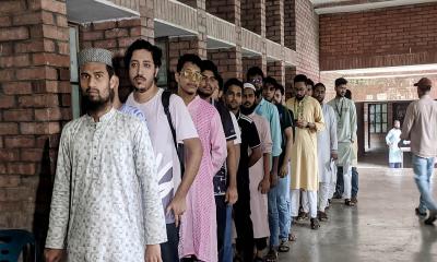 জাকসু নির্বাচনের ভোটগ্রহণ শুরু