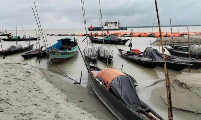 পদ্মায় ইলিশ সংকটে পেশা বদলাচ্ছেন জেলেরা