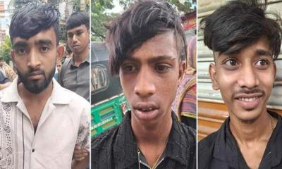 রাজধানীতে ছিনতাই হওয়া মোবাইল উদ্ধার, গ্রেপ্তার ৩
