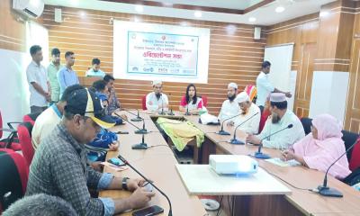 মধুপুরে টাইফয়েড টিকাদান ক্যাম্পেইন উপলক্ষে ওরিয়েন্টেশন সভা