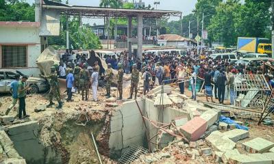 রংপুরে এলপিজি গ্যাস পাম্পে ভয়াবহ বিস্ফোরণে নিহত ১, আহত অন্তত ২০