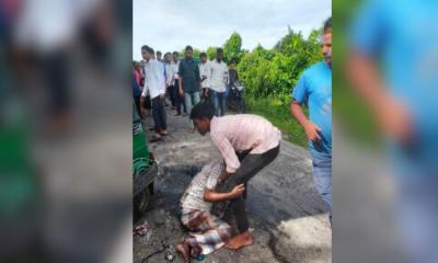 দুই সিএনজির মুখোমুখি সংঘর্ষে প্রাণ গেল মাছ ব্যবসায়ীর