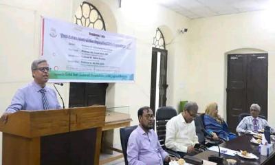 জবিতে ইরান-ইসরায়েল যুদ্ধ পরবর্তী প্রভাব শীর্ষক আলোচনা সভা অনুষ্ঠিত