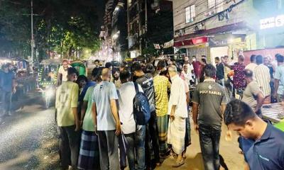 গণসংহতি আন্দোলনের কার্যালয়ের সামনে ককটেল বিস্ফোরণ