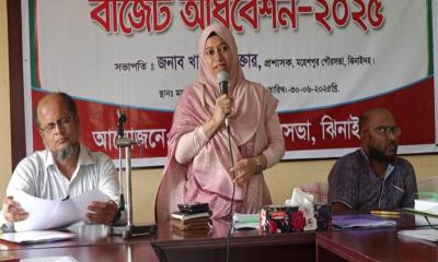 মহেশপুর পৌরসভার ৫৫ কোটি টাকার বাজেট ঘোষণা